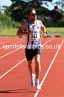 Mens 3000 metres steeplechase, 2024 NE Masters Track and Field Champs., Monkton Stadium, Jarrow.  Photo: David T. Hewitson/Sports for All Pics